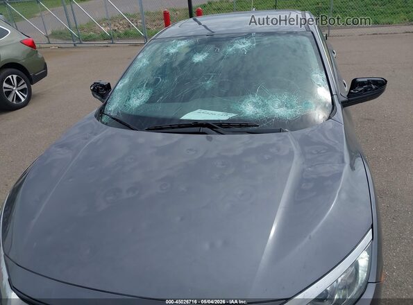 19XFC2F76JE036494 2018 HONDA CIVIC Gray Դիմացի տեսք