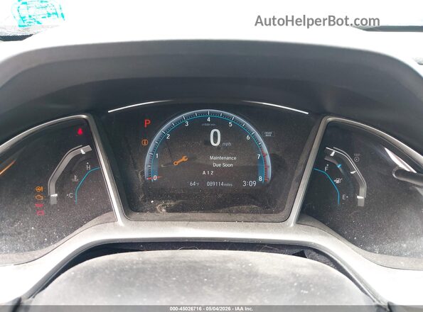 19XFC2F76JE036494 2018 HONDA CIVIC Gray Հետևի նստատեղերի տեսք