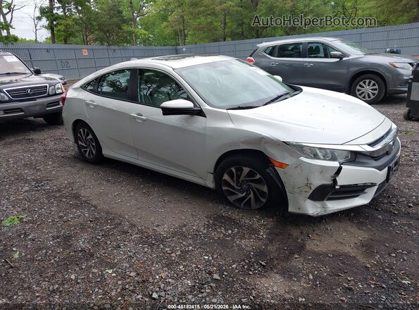 19XFC2F76JE208281 2018 HONDA CIVIC White Դիմացի տեսք