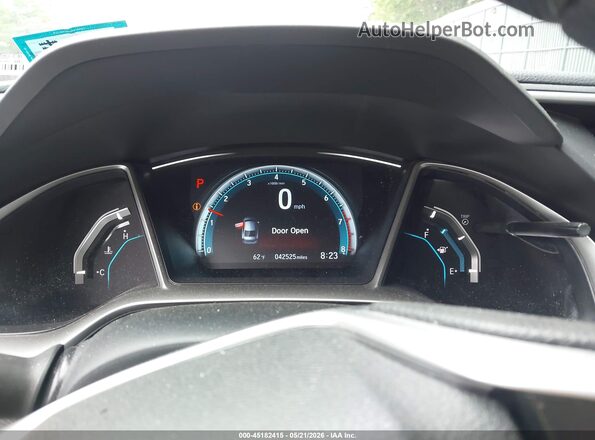 19XFC2F76JE208281 2018 HONDA CIVIC White Հետևի նստատեղերի տեսք