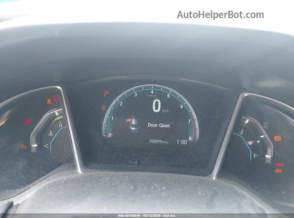 19XFC2F77HE052519 2017 HONDA CIVIC Черный Вид задних сидений