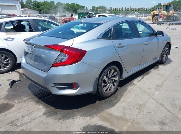 19XFC2F78HE014992 2017 HONDA CIVIC Серебряный Задняя правая четверть