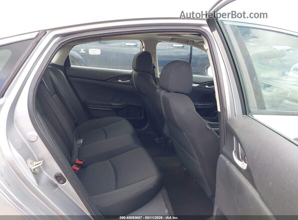 19XFC2F78JE011371 2018 HONDA CIVIC Silver VIN კოდის სტიკერის ხედი
