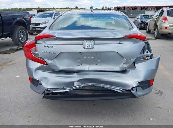 19XFC2F78JE011371 2018 HONDA CIVIC Silver 
