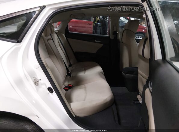 19XFC2F78JE021026 2018 HONDA CIVIC White Widok naklejki z numerem VIN