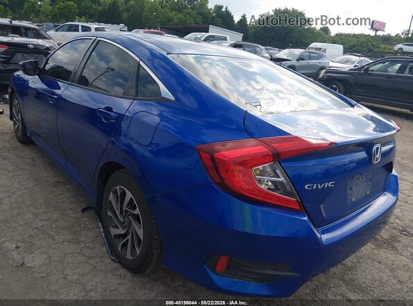 19XFC2F7XGE060645 2016 HONDA CIVIC Blue Задня ліва чверть