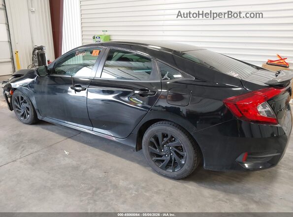 19XFC2F7XGE067479 2016 HONDA CIVIC Черный Задняя левая четверть