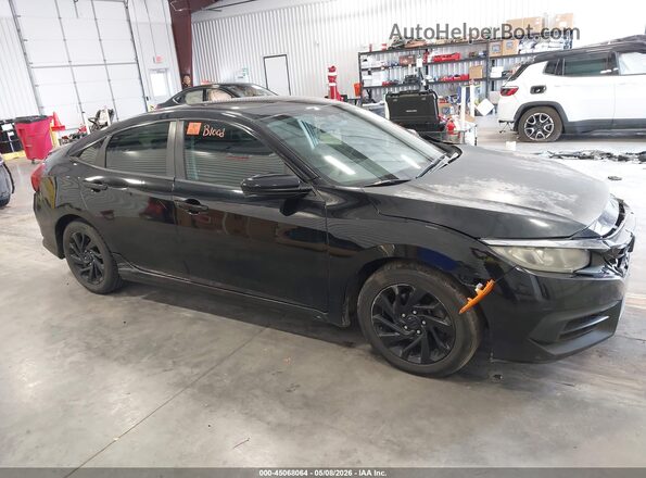 19XFC2F7XGE067479 2016 HONDA CIVIC Черный Вид задней части салона