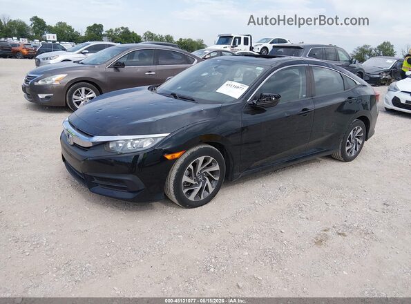 19XFC2F7XHE009602 2017 HONDA CIVIC Black Front left