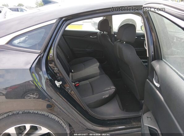 19XFC2F7XHE009602 2017 HONDA CIVIC Black VIN sticker view