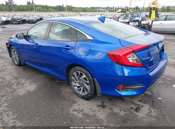 19XFC2F7XHE062901 2017 HONDA CIVIC Синий Задняя левая четверть