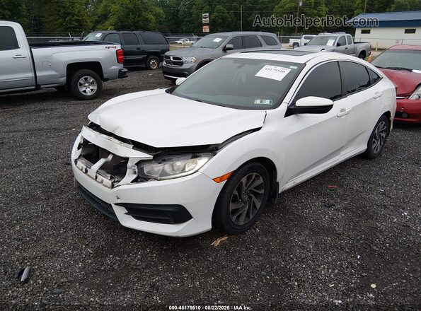 19XFC2F7XHE064924 2017 HONDA CIVIC White Vista tres cuartos delantera izquierda