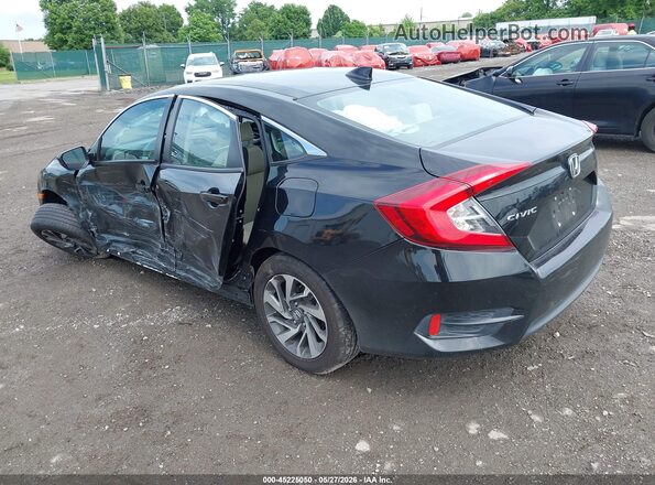 19XFC2F7XJE204797 2018 HONDA CIVIC Черный Задняя левая четверть
