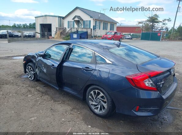 19XFC2F80HE074077 2017 HONDA CIVIC Blue Задня ліва чверть
