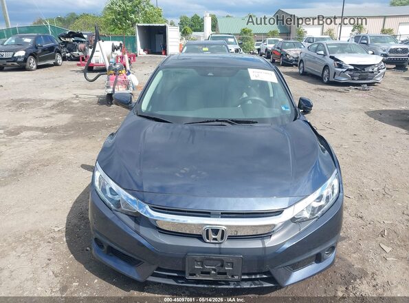 19XFC2F80HE074077 2017 HONDA CIVIC Blue Вид щитка приладів