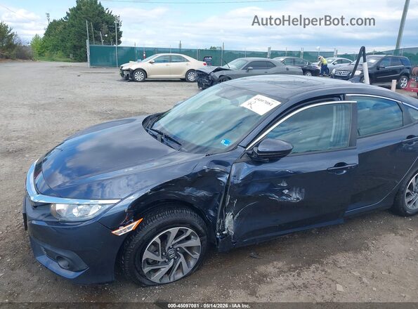 19XFC2F80HE074077 2017 HONDA CIVIC Blue Вид спереду