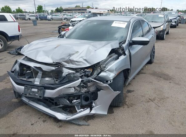 19XFC2F80KE201417 2019 HONDA CIVIC Silver Vista tres cuartos delantera izquierda