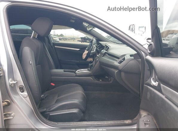 19XFC2F80KE201417 2019 HONDA CIVIC Silver Vista interior delantera