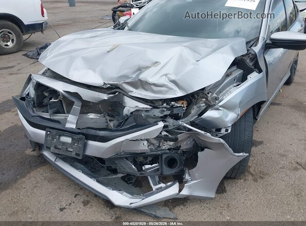19XFC2F80KE201417 2019 HONDA CIVIC Silver Vista frontal