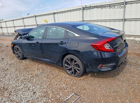 19XFC2F80LE210216 2020 HONDA CIVIC Black Tył lewy