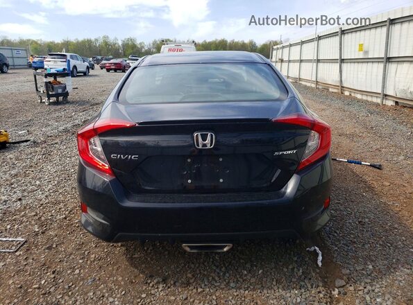 19XFC2F80LE210216 2020 HONDA CIVIC Black Widok z tyłu