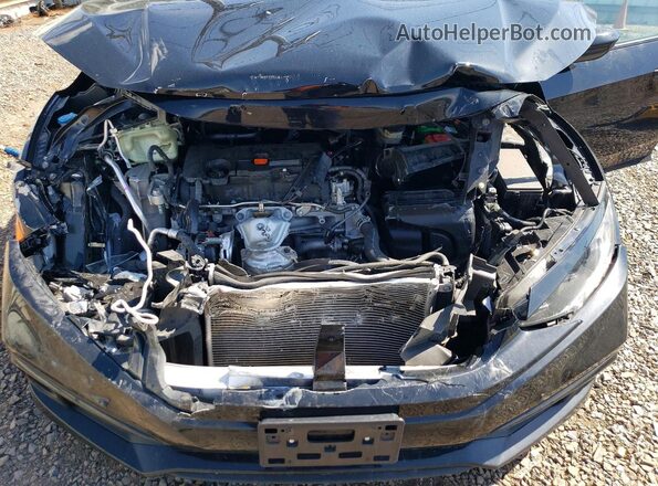 19XFC2F80LE210216 2020 HONDA CIVIC Black Widok wnętrza z tyłu