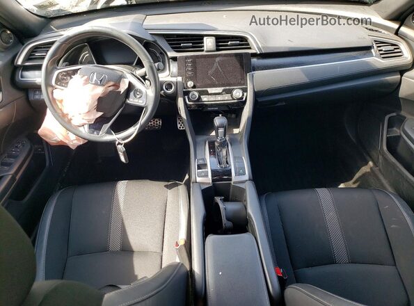 19XFC2F80LE210216 2020 HONDA CIVIC Black Widok deski rozdzielczej