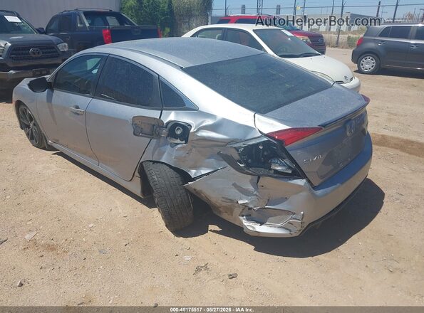 19XFC2F81LE002927 2020 HONDA CIVIC Silver Tył lewy