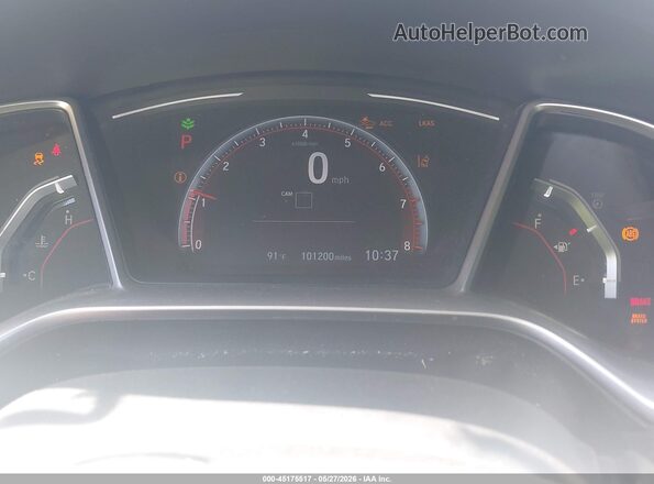19XFC2F81LE002927 2020 HONDA CIVIC Silver Widok tylnych siedzeń
