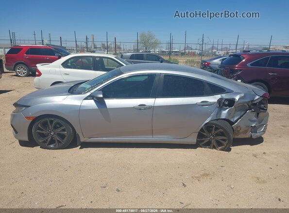 19XFC2F81LE002927 2020 HONDA CIVIC Silver Widok wnętrza 360 stopni