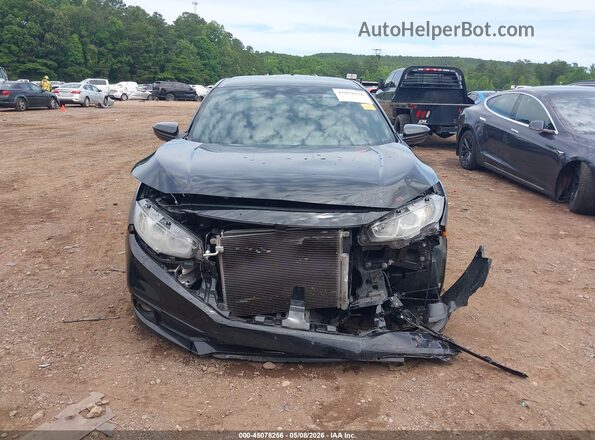 19XFC2F82KE047535 2019 HONDA CIVIC Black Widok wnętrza z tyłu