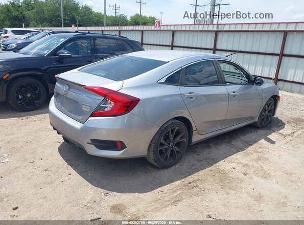 19XFC2F82LE026623 2020 HONDA CIVIC Silver Rear right