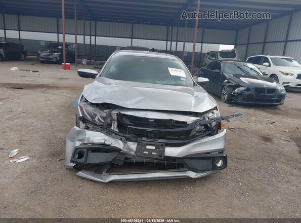 19XFC2F83KE040870 2019 HONDA CIVIC Silver Вид спереду
