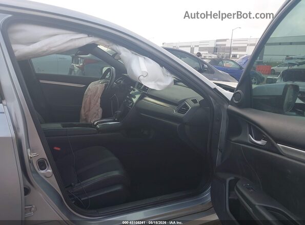 19XFC2F83KE040870 2019 HONDA CIVIC Silver Вид салону спереду