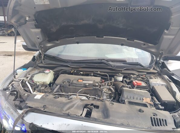 19XFC2F83KE040870 2019 HONDA CIVIC Silver Вид ззаду