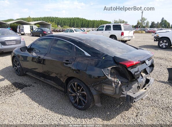 19XFC2F83LE202711 2020 HONDA CIVIC Black Задня ліва чверть