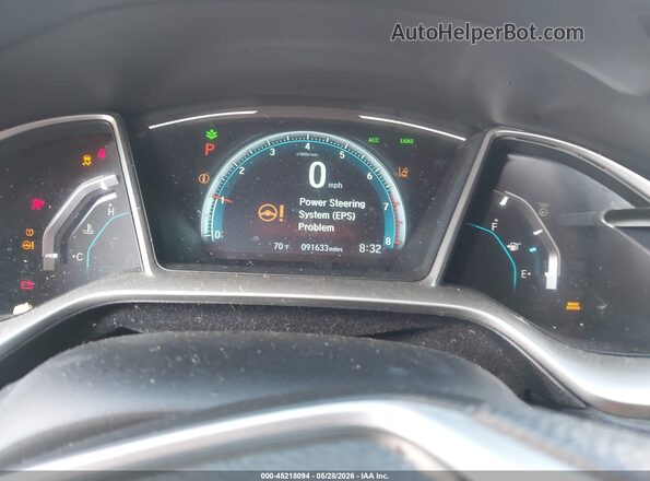 19XFC2F84HE047268 2017 HONDA CIVIC Black Հետևի նստատեղերի տեսք