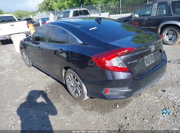 19XFC2F84HE047268 2017 HONDA CIVIC Black Հետևի ձախ