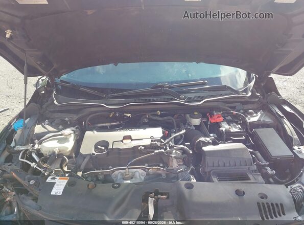 19XFC2F84HE047268 2017 HONDA CIVIC Black Հետևի տեսք