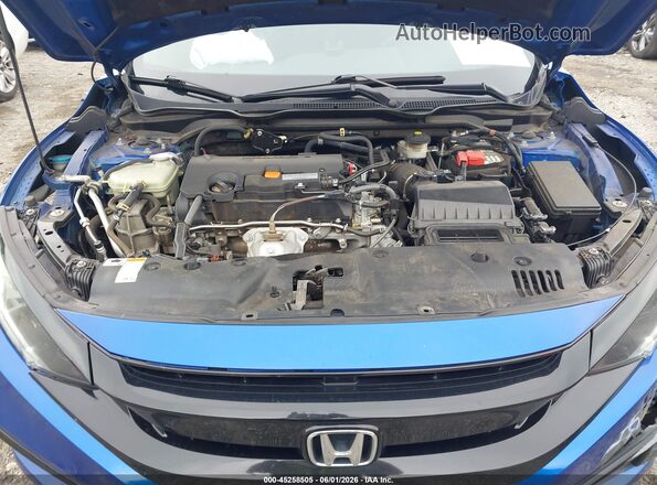 19XFC2F85KE032382 2019 HONDA CIVIC Blue Հետևի տեսք