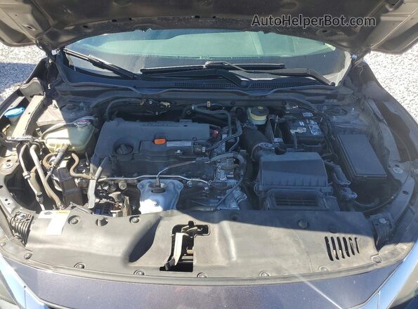 19XFC2F86HE003790 2017 HONDA CIVIC Gray Vista interior trasera