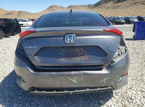 19XFC2F86HE003790 2017 HONDA CIVIC Gray Vista trasera