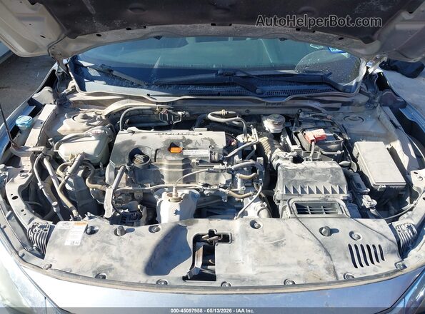 19XFC2F86JE044054 2018 HONDA CIVIC Silver Вид ззаду