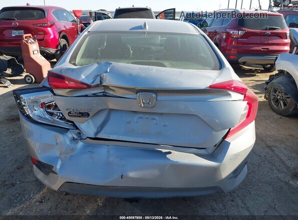 19XFC2F86JE044054 2018 HONDA CIVIC Silver Вид спереду