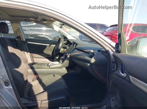 19XFC2F86JE044054 2018 HONDA CIVIC Silver Вид салону спереду