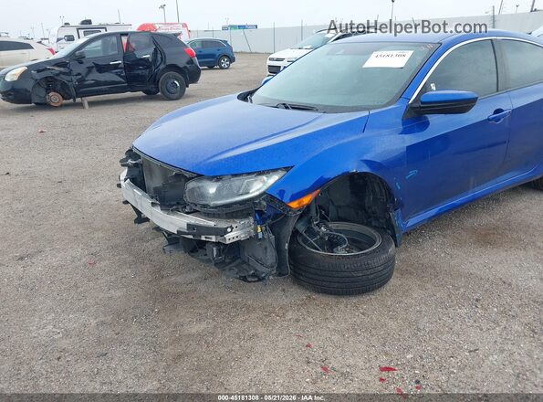 19XFC2F86KE051250 2019 HONDA CIVIC Синий Вид спереди