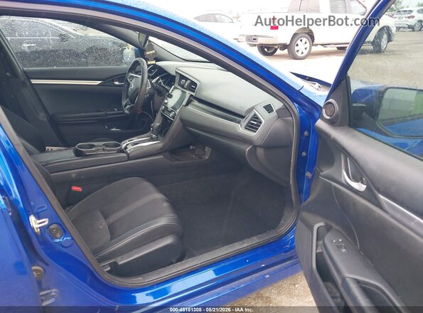 19XFC2F86KE051250 2019 HONDA CIVIC Синий Вид салона спереди