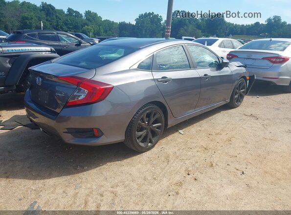 19XFC2F86ME002553 2021 HONDA CIVIC Gray Tył prawy