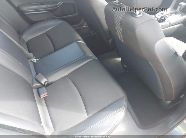 19XFC2F86ME002553 2021 HONDA CIVIC Gray Widok naklejki z numerem VIN