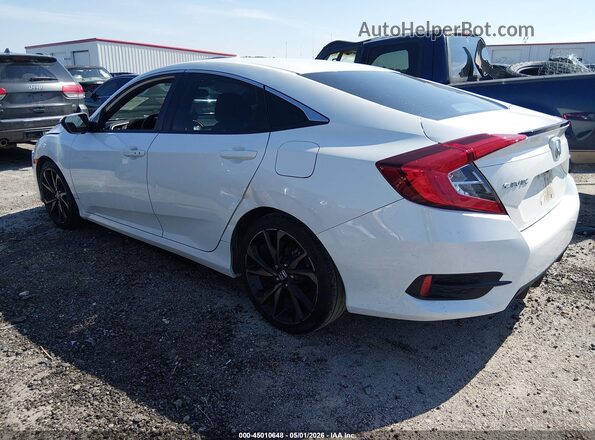 19XFC2F87LE000776 2020 HONDA CIVIC Белый Задняя левая четверть